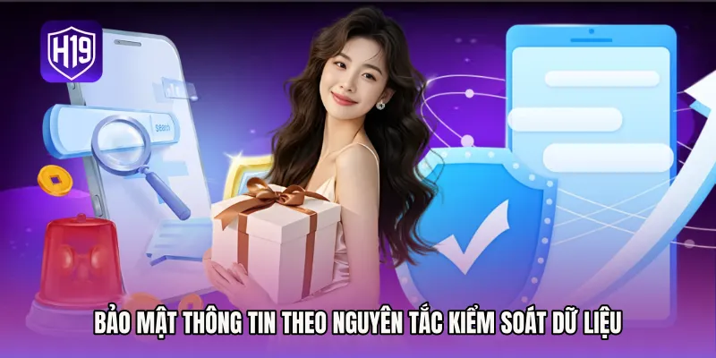 Bảo mật thông tin theo nguyên tắc kiểm soát dữ liệu